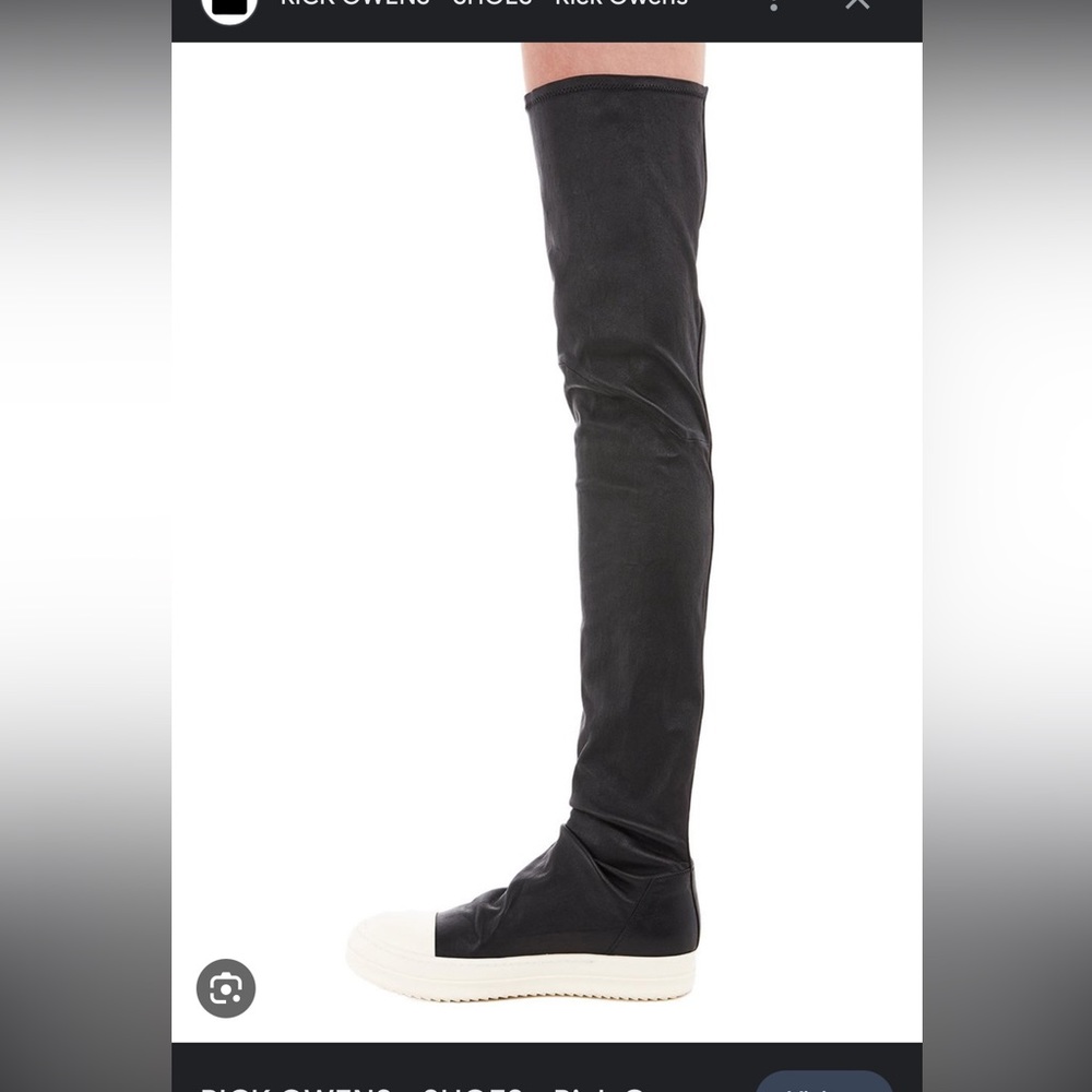 Rick Owen’s drkshdw long boots